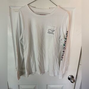 Vineyard vines, holiday candy cane long sleeve tee, size medium